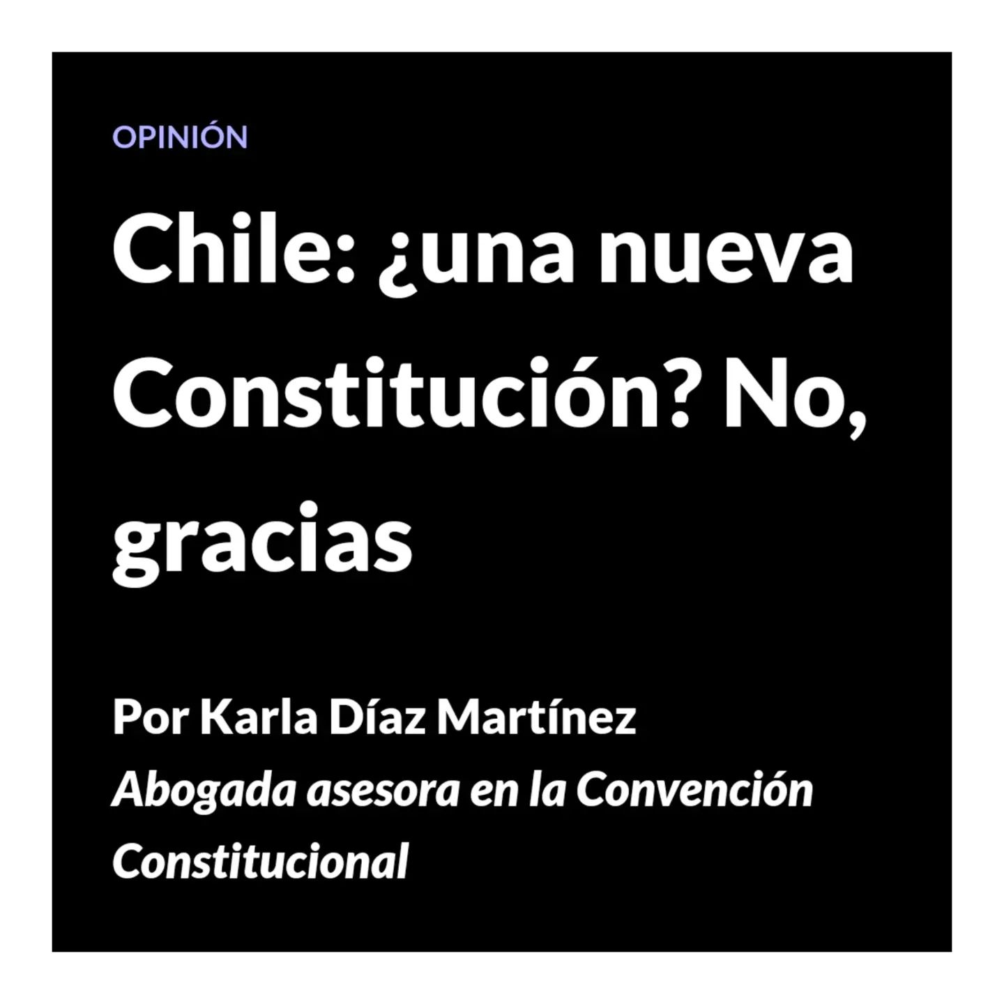 #NUEVACONSTITUCION