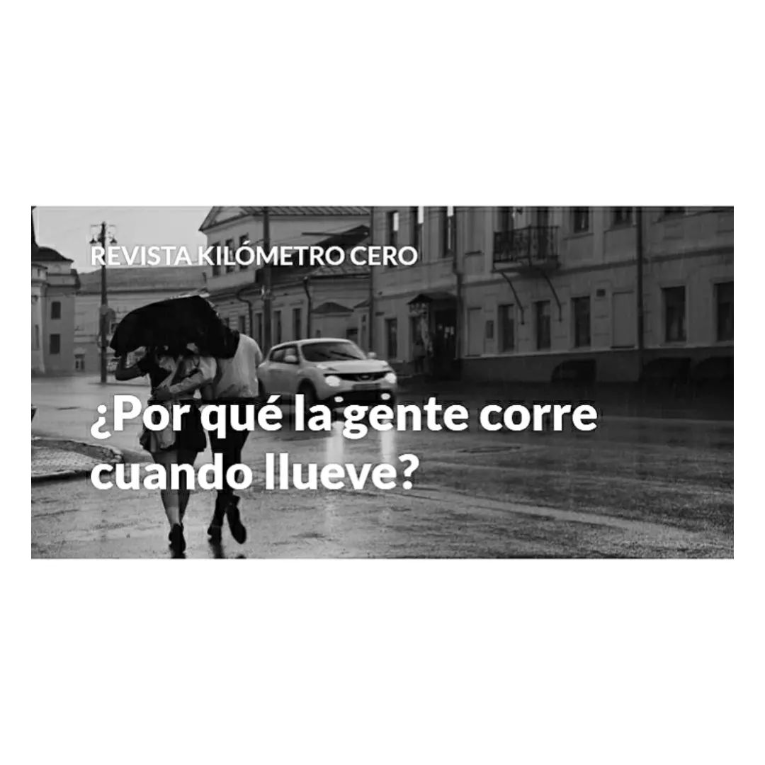#LLUVIA
