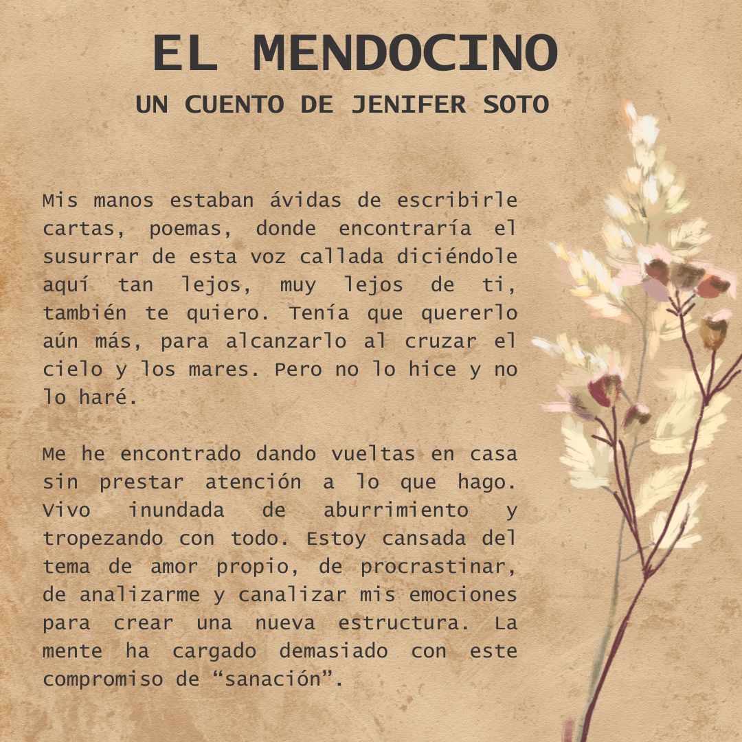 Este cuento de Jenifer Soto es parte de la serie Ficcionario que se publica en RevistaKm0. 